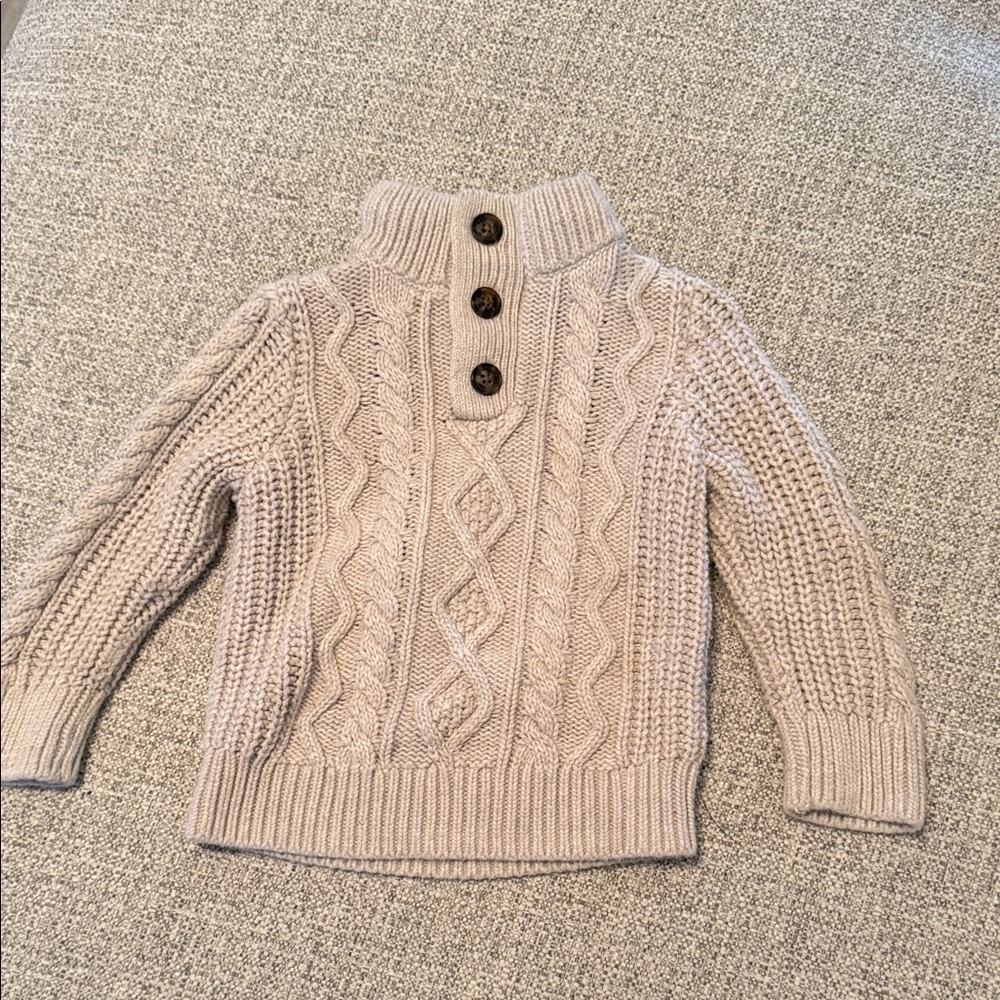 GAP Kids Cable Knit Sweater - Beige